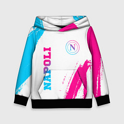 Детская толстовка Napoli neon gradient style вертикально