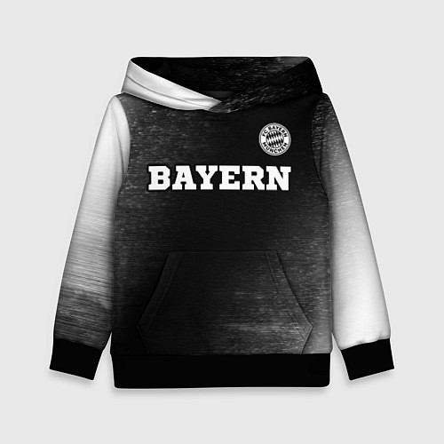 Детская толстовка Bayern sport на темном фоне посередине / 3D-Черный – фото 1