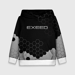Толстовка-худи детская Exceed, цвет: 3D-белый