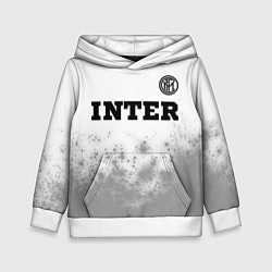 Детская толстовка Inter sport на светлом фоне посередине