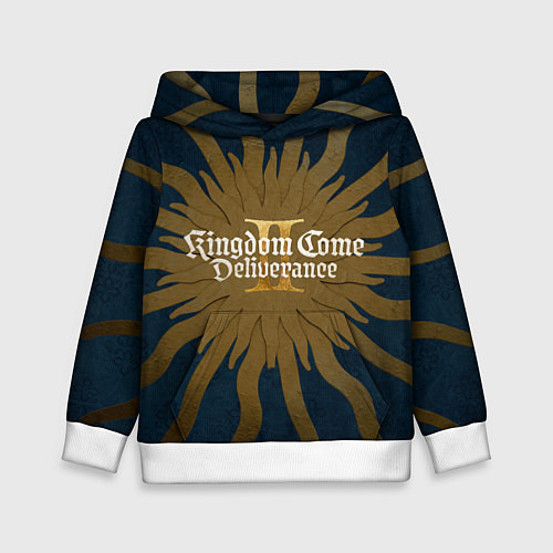 Детская толстовка Kingdom come 2 deliverance key art / 3D-Белый – фото 1