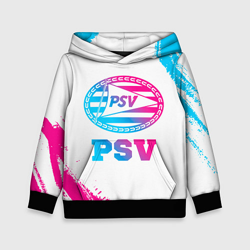 Детская толстовка PSV neon gradient style / 3D-Черный – фото 1