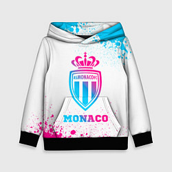 Детская толстовка Monaco neon gradient style