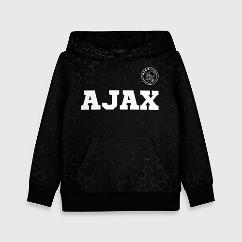 Детская толстовка Ajax sport на темном фоне посередине / 3D-Черный – фото 1