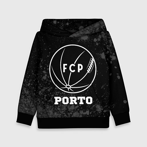 Детская толстовка Porto sport на темном фоне / 3D-Черный – фото 1