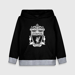 Толстовка-худи детская Liverpool fc club, цвет: 3D-меланж