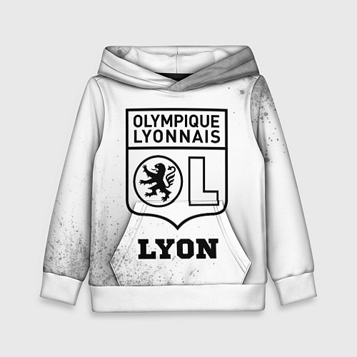 Детская толстовка Lyon sport на светлом фоне / 3D-Белый – фото 1