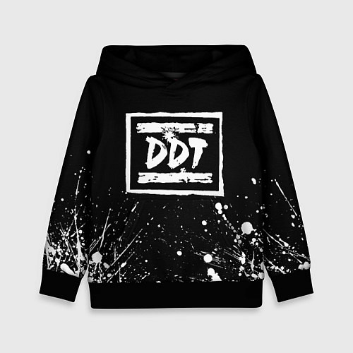 Детская толстовка DDT rock group / 3D-Черный – фото 1