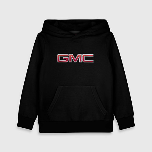 Детская толстовка GMC logo / 3D-Черный – фото 1