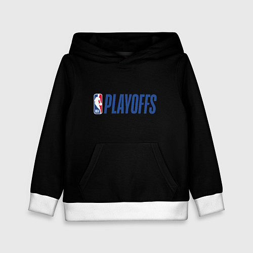 Детская толстовка NBA playoffs / 3D-Белый – фото 1