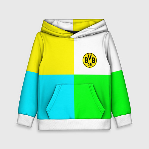 Детская толстовка Borussia color cport / 3D-Белый – фото 1