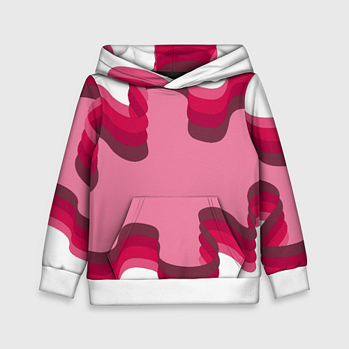 Детская толстовка Музыкальная линия / 3D-Белый – фото 1