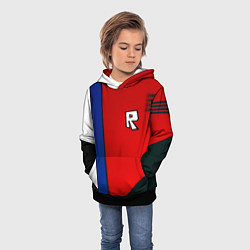 Толстовка-худи детская Roblox uniform, цвет: 3D-черный — фото 2