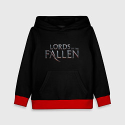 Толстовка-худи детская Lord of the fallen logo, цвет: 3D-красный