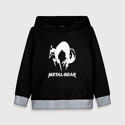 Детская толстовка Metal gear logo