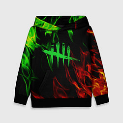 Детская толстовка Dead by daylight fire steel