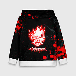 Детская толстовка Samurai flame logo