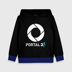 Детская толстовка Portal2 logo game