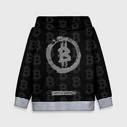 Детская толстовка Биткоин - крипта