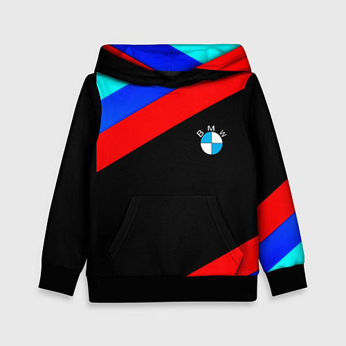 Детская толстовка BMW line sport / 3D-Черный – фото 1