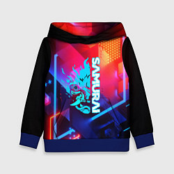 Детская толстовка Samurai neon game