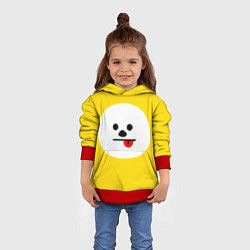 Толстовка-худи детская BT21 - Chimmy, цвет: 3D-красный — фото 2