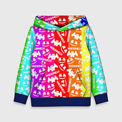 Детская толстовка Marshmello rainbow