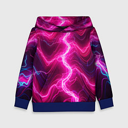 Детская толстовка Pink lightnings - ai art fantasy