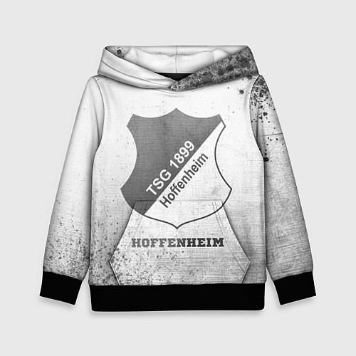 Детская толстовка Hoffenheim - white gradient / 3D-Черный – фото 1