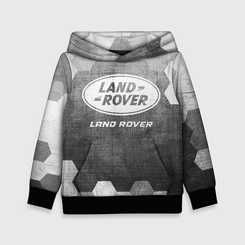 Детская толстовка Land Rover - grey gradient / 3D-Черный – фото 1