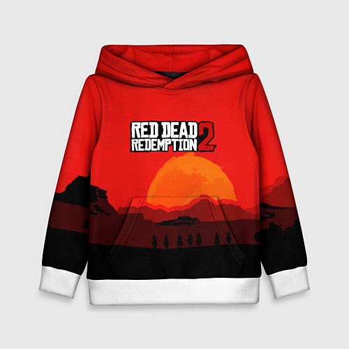 Детская толстовка Red Dead Redemption game / 3D-Белый – фото 1