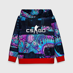 Детская толстовка CS GO neon blob
