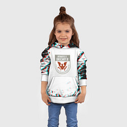 Толстовка-худи детская State of decay краски, цвет: 3D-белый — фото 2