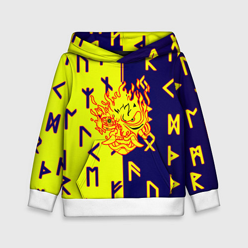 Детская толстовка Samurai japan symbol / 3D-Белый – фото 1