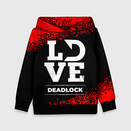 Детская толстовка Deadlock love классика / 3D-Черный – фото 1