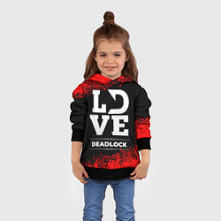 Толстовка-худи детская Deadlock love классика, цвет: 3D-черный — фото 2