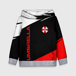 Толстовка-худи детская Umbrella corporation - resident evil, цвет: 3D-меланж