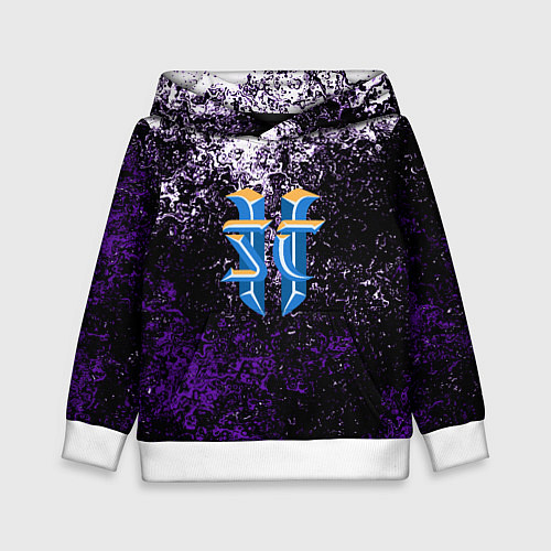 Детская толстовка Starcraft брызги красок / 3D-Белый – фото 1