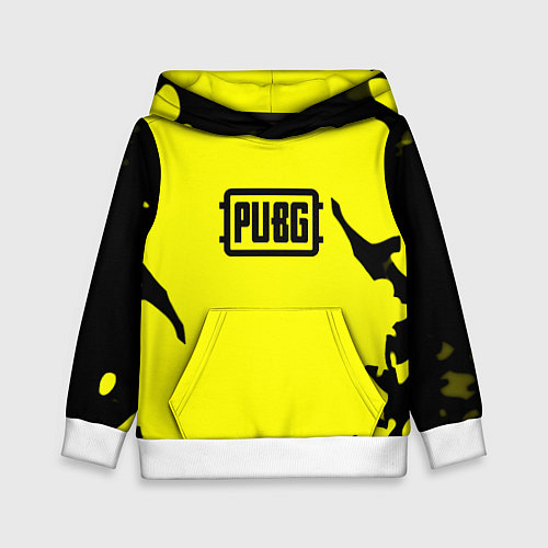 Детская толстовка PUBG краски текстура / 3D-Белый – фото 1