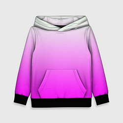 Детская толстовка Gradient color pink