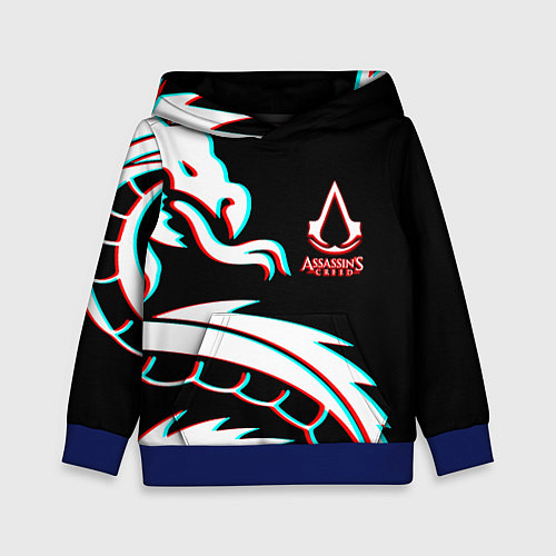 Детская толстовка Assassins Creed Shadows game / 3D-Синий – фото 1