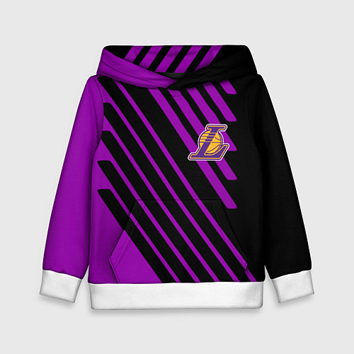 Детская толстовка Лейкерс / 3D-Белый – фото 1