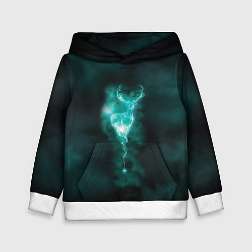 Детская толстовка  Patronus deer / 3D-Белый – фото 1