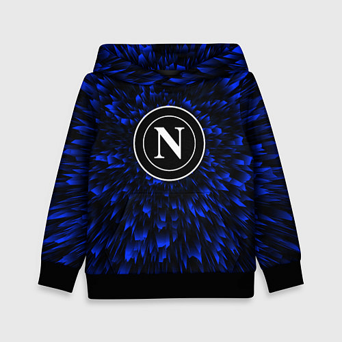 Детская толстовка Napoli blue energy / 3D-Черный – фото 1