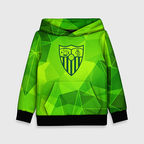 Детская толстовка Sevilla green poly / 3D-Черный – фото 1