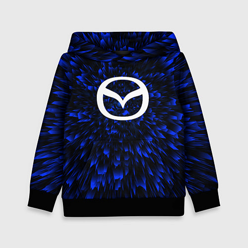 Детская толстовка Mazda blue energy / 3D-Черный – фото 1