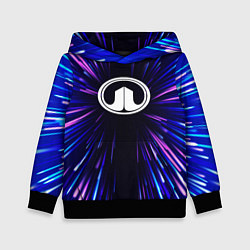 Толстовка-худи детская Great Wall neon energy, цвет: 3D-черный