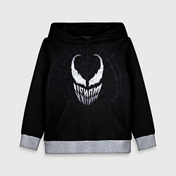 Детская толстовка Venom face - logo