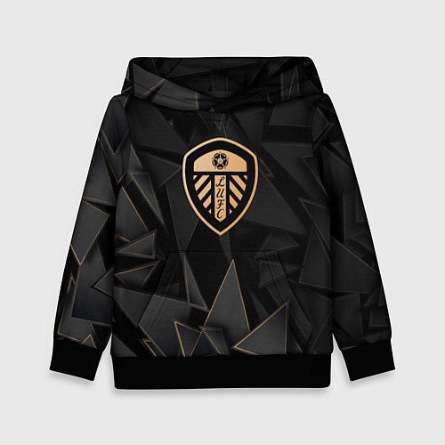 Детская толстовка Leeds United golden poly / 3D-Черный – фото 1