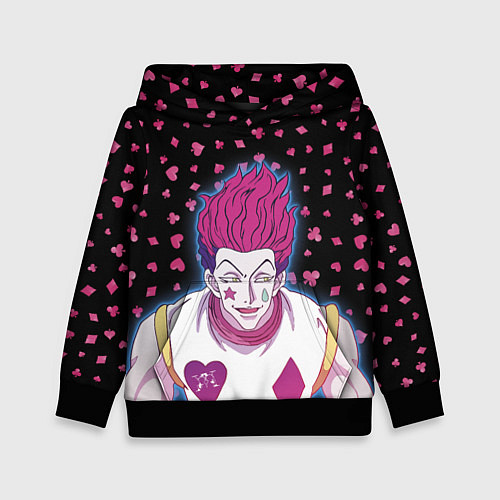 Детская толстовка Hisoka Hunter x Hunter / 3D-Черный – фото 1